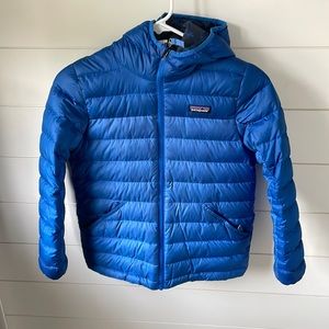 Patagonia M(10) Boys Down Sweater w/hood